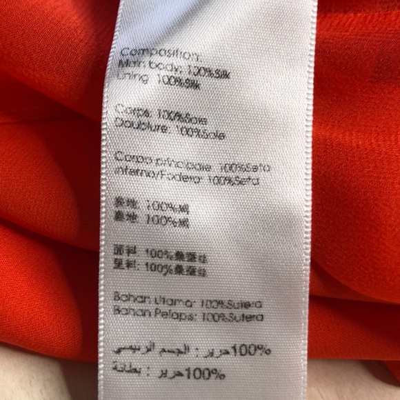 3.1 Phillip Lim Silk V-neck Long Sleeve Dress EUC - Picture 8 of 8